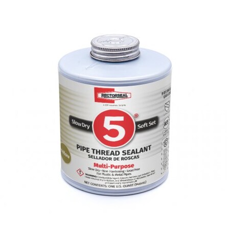 Rectorseal Corp. RectorSeal No. 5 qt. Cans w/ Brush 25300